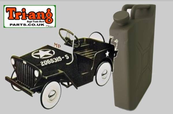 Tri-ang Vintage Pedal Car Jeep Jerry Can